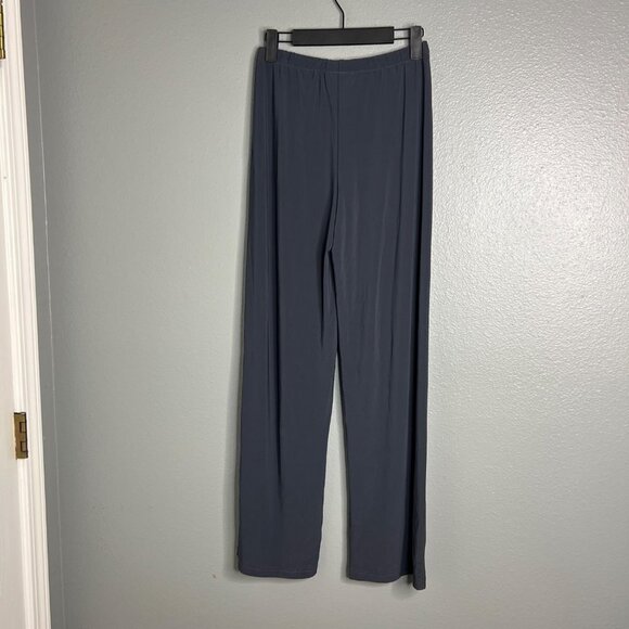 Joseph Ribkoff‎ Pull On High Rise Stretchy Gray Straight Leg Pants Small 4 - Picture 6 of 6